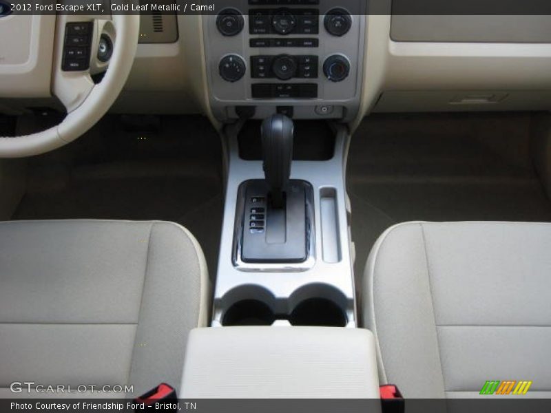 Gold Leaf Metallic / Camel 2012 Ford Escape XLT
