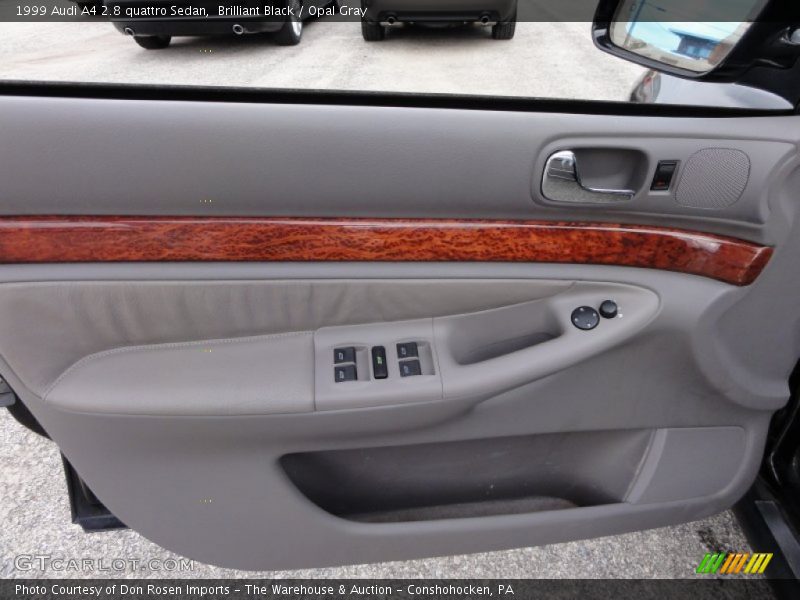 Brilliant Black / Opal Gray 1999 Audi A4 2.8 quattro Sedan