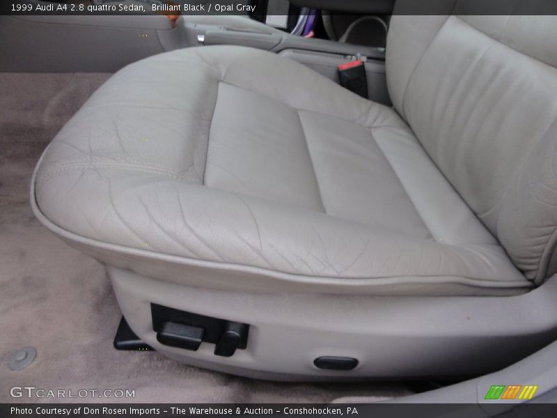 Brilliant Black / Opal Gray 1999 Audi A4 2.8 quattro Sedan