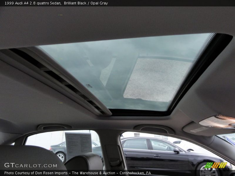 Brilliant Black / Opal Gray 1999 Audi A4 2.8 quattro Sedan