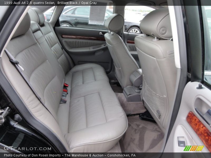  1999 A4 2.8 quattro Sedan Opal Gray Interior