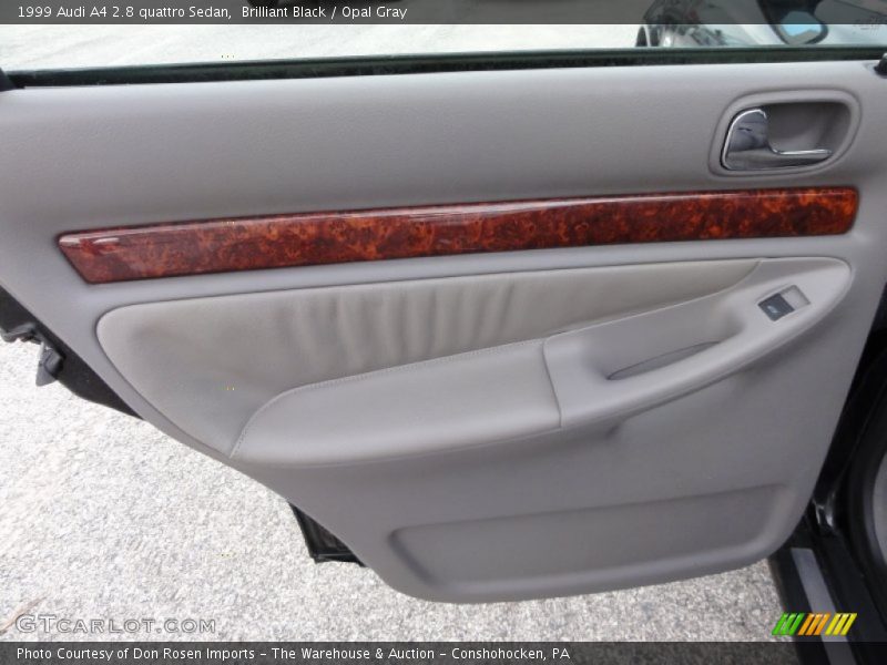 Brilliant Black / Opal Gray 1999 Audi A4 2.8 quattro Sedan