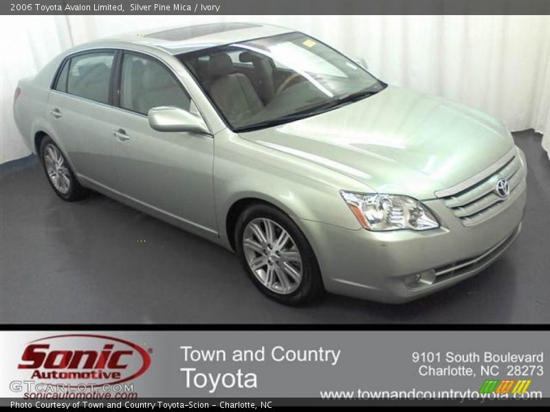 Silver Pine Mica / Ivory 2006 Toyota Avalon Limited