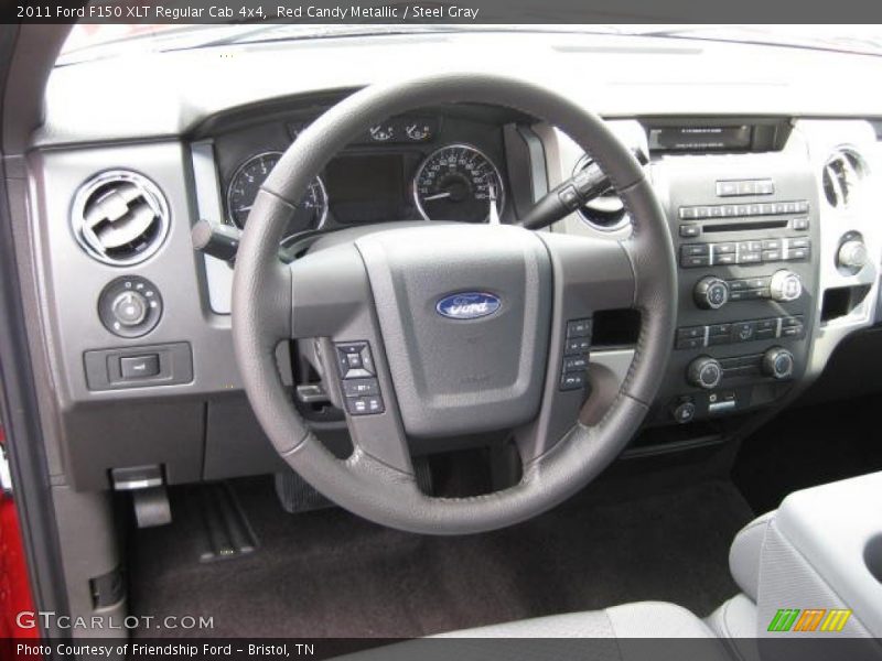  2011 F150 XLT Regular Cab 4x4 Steering Wheel