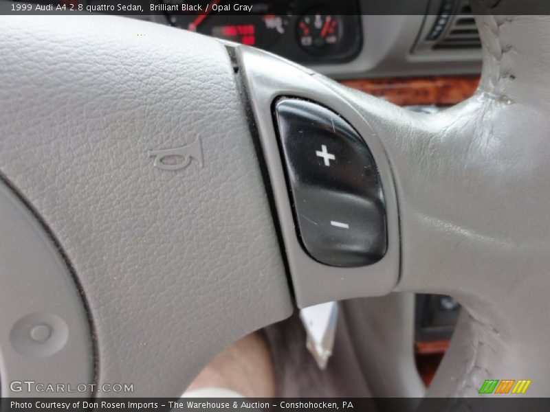 Brilliant Black / Opal Gray 1999 Audi A4 2.8 quattro Sedan