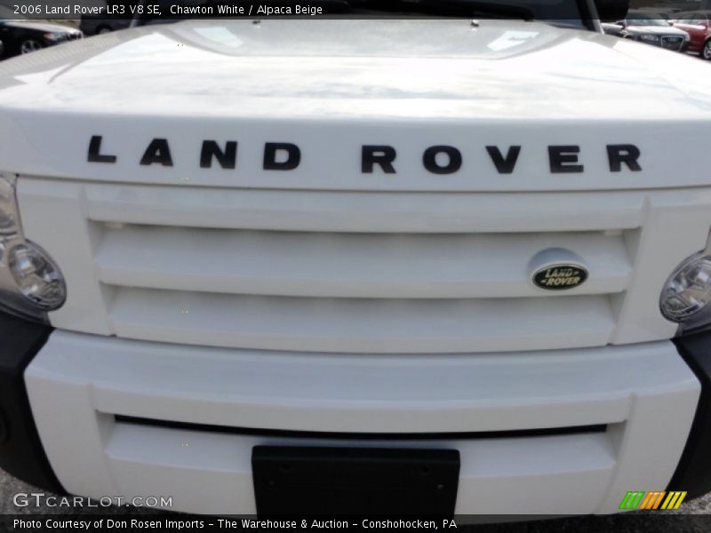 Chawton White / Alpaca Beige 2006 Land Rover LR3 V8 SE