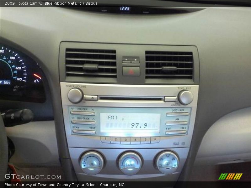 Blue Ribbon Metallic / Bisque 2009 Toyota Camry