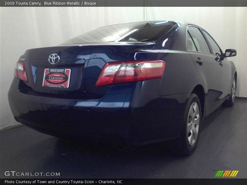 Blue Ribbon Metallic / Bisque 2009 Toyota Camry