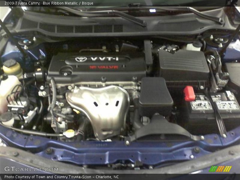 Blue Ribbon Metallic / Bisque 2009 Toyota Camry