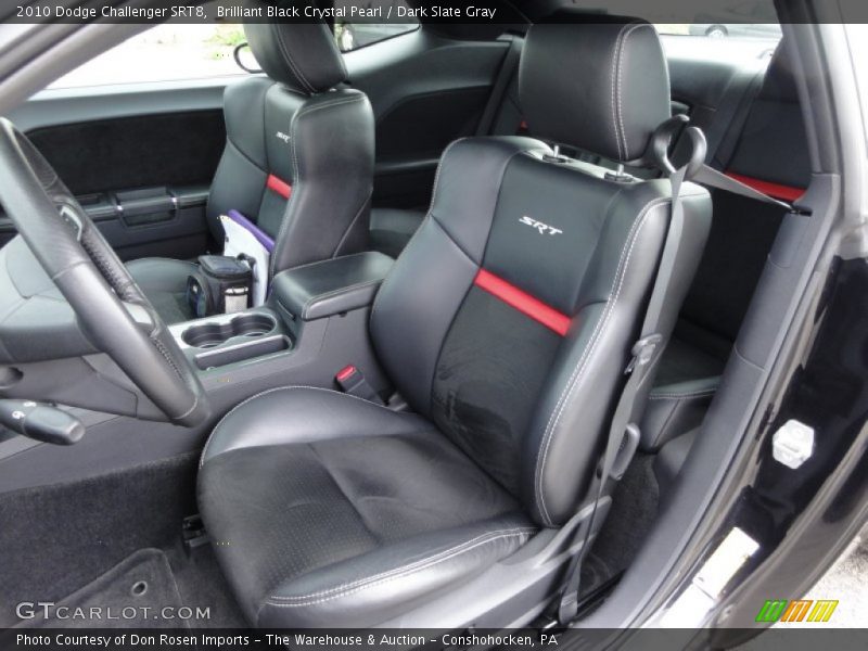  2010 Challenger SRT8 Dark Slate Gray Interior