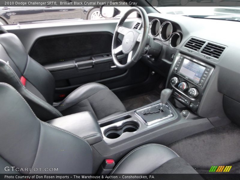  2010 Challenger SRT8 Dark Slate Gray Interior