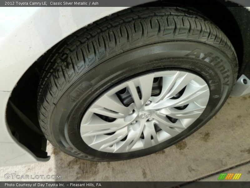 Classic Silver Metallic / Ash 2012 Toyota Camry LE