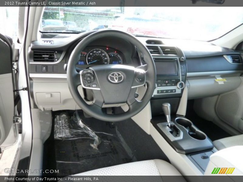 Classic Silver Metallic / Ash 2012 Toyota Camry LE