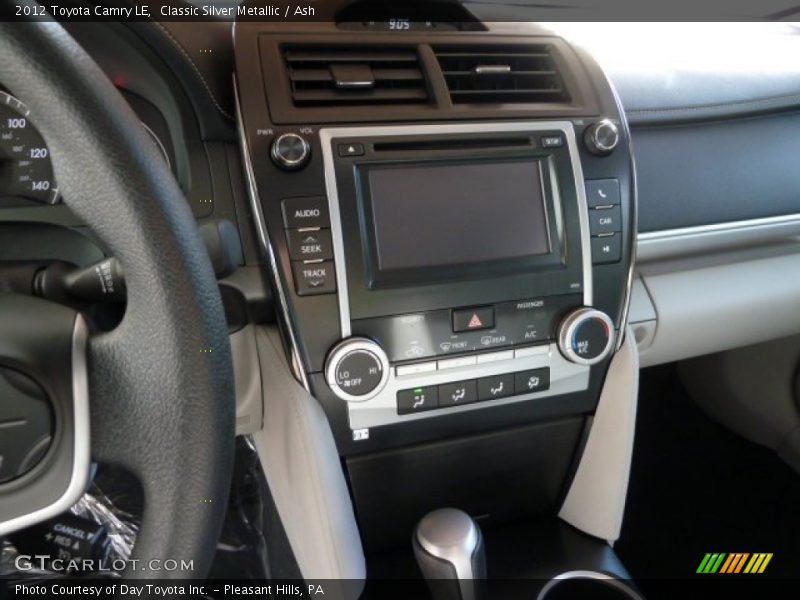 Classic Silver Metallic / Ash 2012 Toyota Camry LE