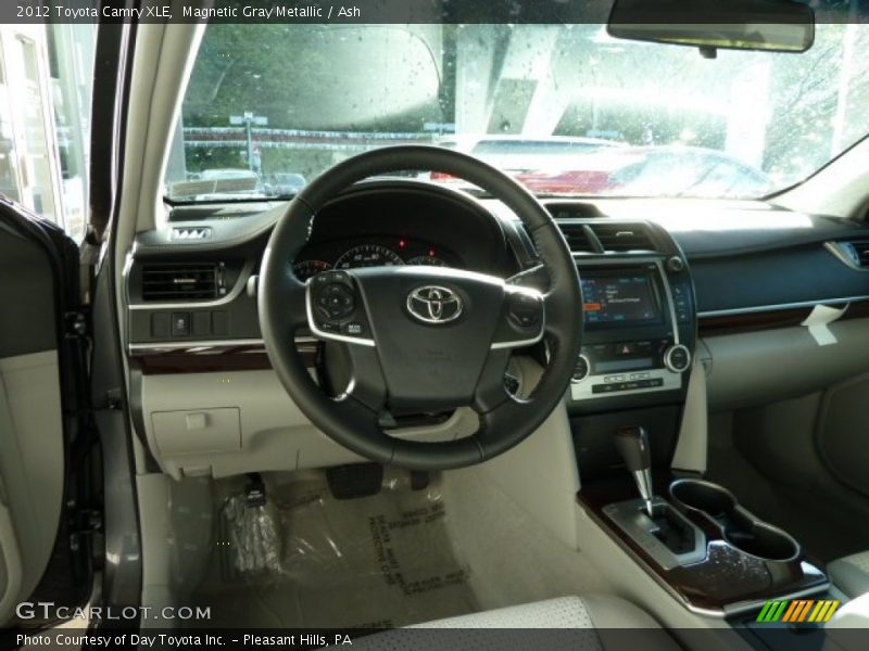Magnetic Gray Metallic / Ash 2012 Toyota Camry XLE