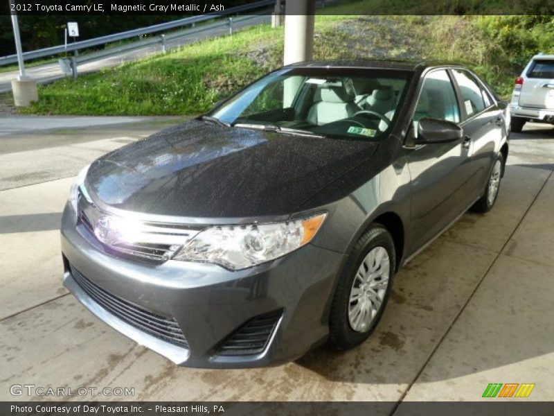 Magnetic Gray Metallic / Ash 2012 Toyota Camry LE