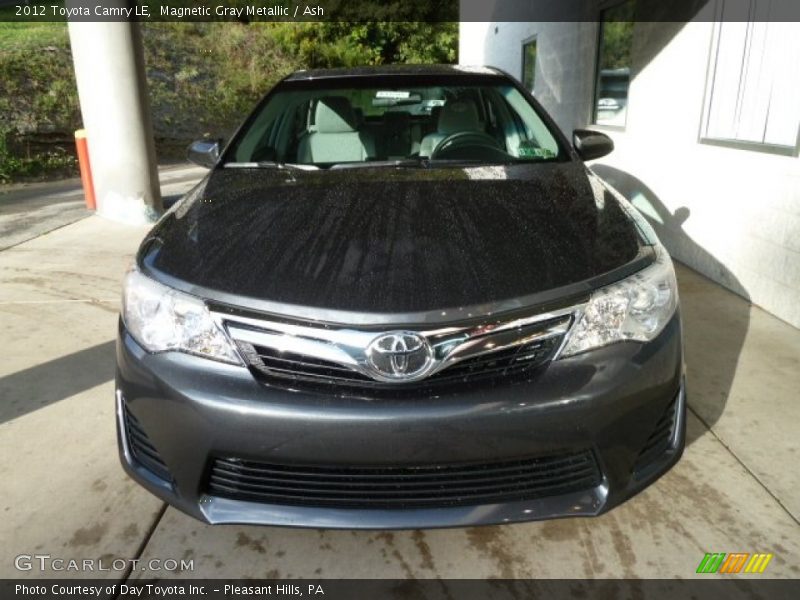 Magnetic Gray Metallic / Ash 2012 Toyota Camry LE