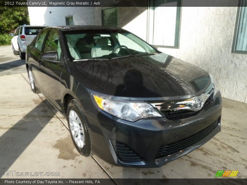 Magnetic Gray Metallic / Ash 2012 Toyota Camry LE