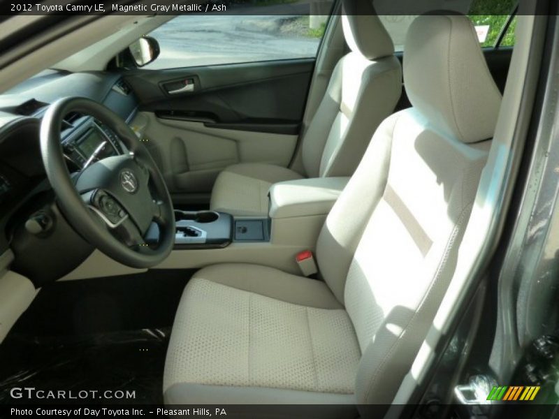 Magnetic Gray Metallic / Ash 2012 Toyota Camry LE