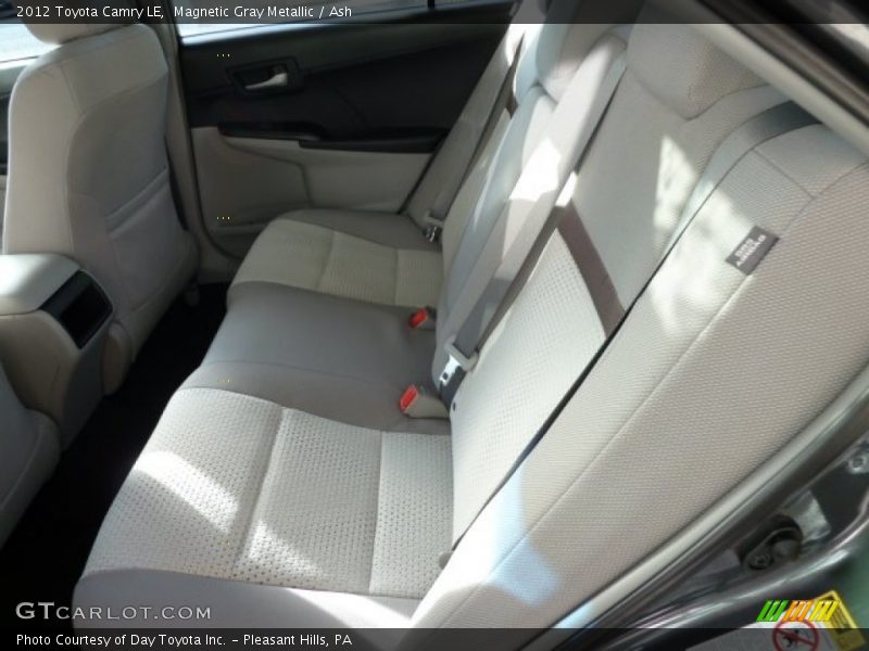 Magnetic Gray Metallic / Ash 2012 Toyota Camry LE