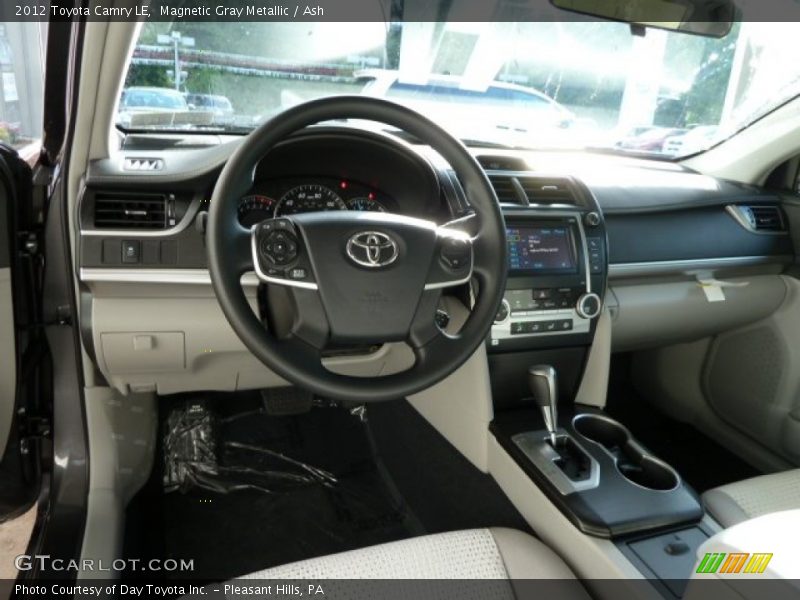 Magnetic Gray Metallic / Ash 2012 Toyota Camry LE
