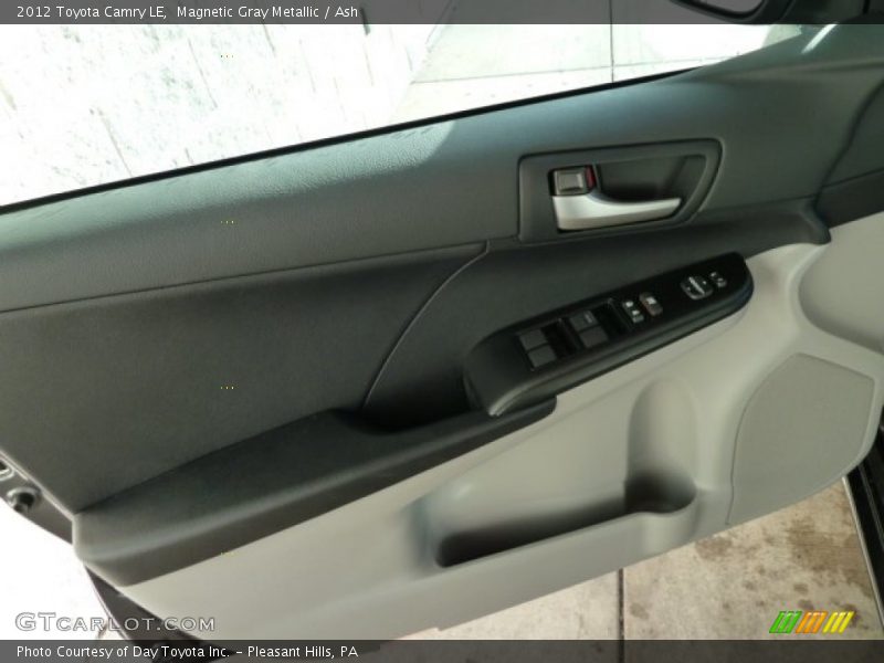 Magnetic Gray Metallic / Ash 2012 Toyota Camry LE