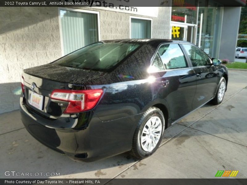 Attitude Black Metallic / Ash 2012 Toyota Camry LE