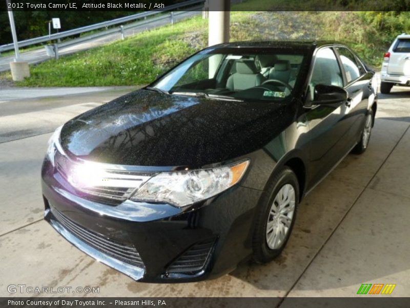 Attitude Black Metallic / Ash 2012 Toyota Camry LE