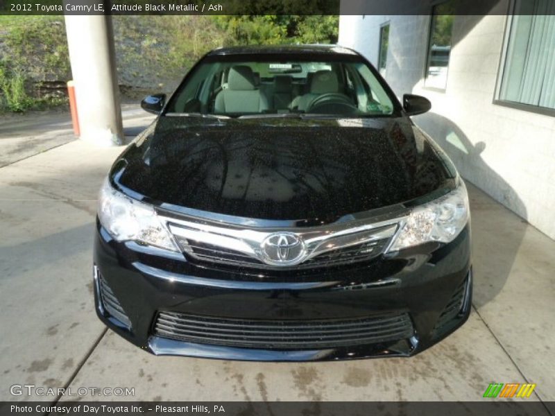 Attitude Black Metallic / Ash 2012 Toyota Camry LE