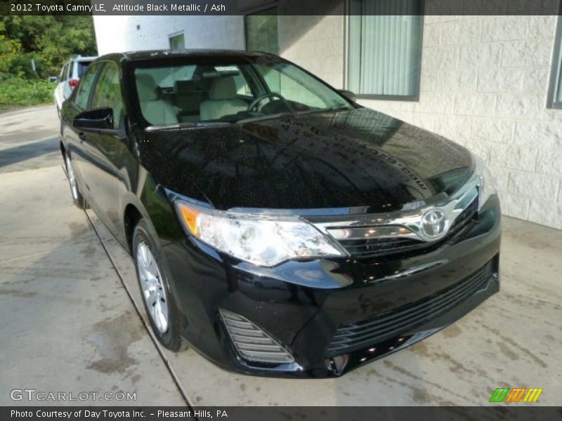 Attitude Black Metallic / Ash 2012 Toyota Camry LE