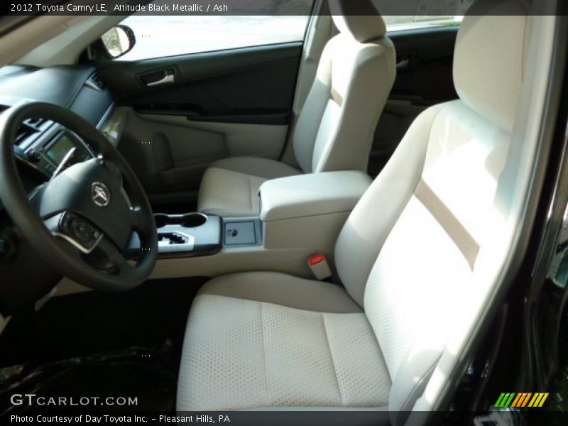 Attitude Black Metallic / Ash 2012 Toyota Camry LE