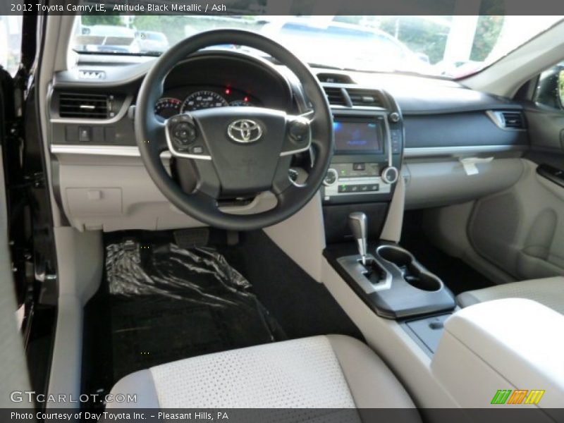 Attitude Black Metallic / Ash 2012 Toyota Camry LE