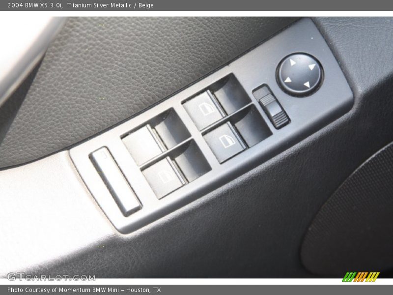 Titanium Silver Metallic / Beige 2004 BMW X5 3.0i