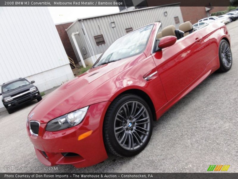  2008 M3 Convertible Melbourne Red Metallic