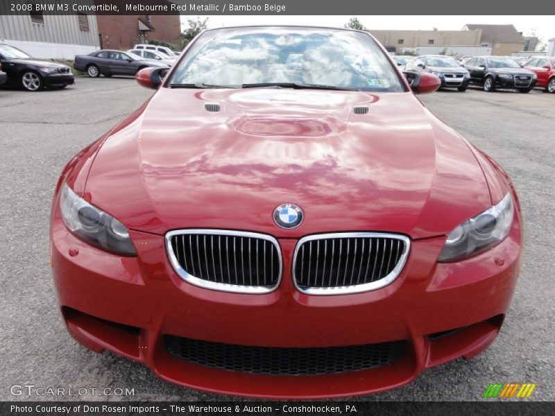 Melbourne Red Metallic / Bamboo Beige 2008 BMW M3 Convertible