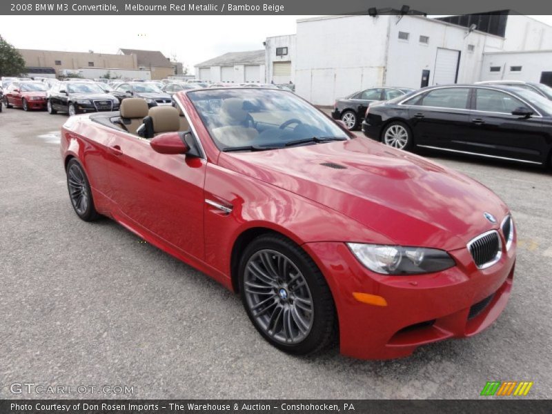 Front 3/4 View of 2008 M3 Convertible