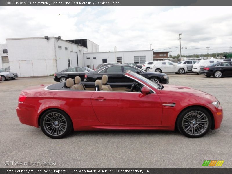 Melbourne Red Metallic / Bamboo Beige 2008 BMW M3 Convertible