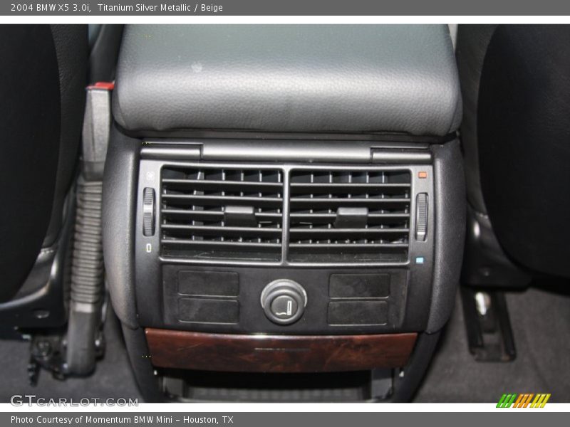 Titanium Silver Metallic / Beige 2004 BMW X5 3.0i