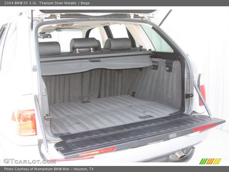 Titanium Silver Metallic / Beige 2004 BMW X5 3.0i