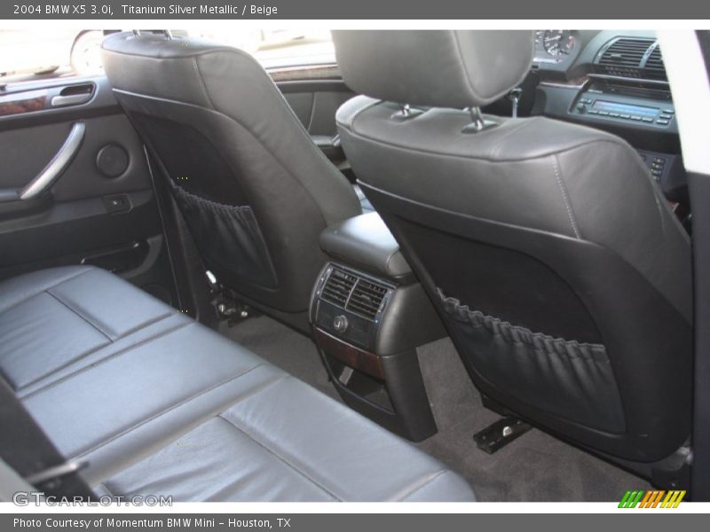 Titanium Silver Metallic / Beige 2004 BMW X5 3.0i