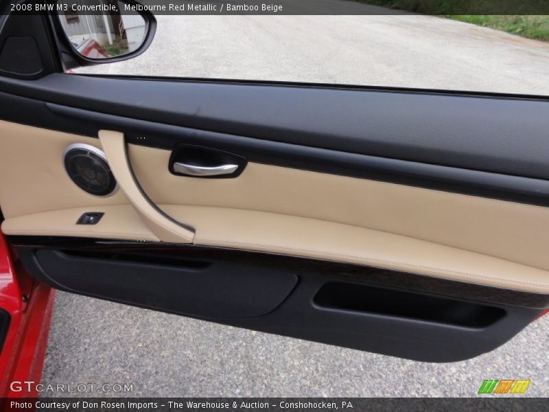 Melbourne Red Metallic / Bamboo Beige 2008 BMW M3 Convertible