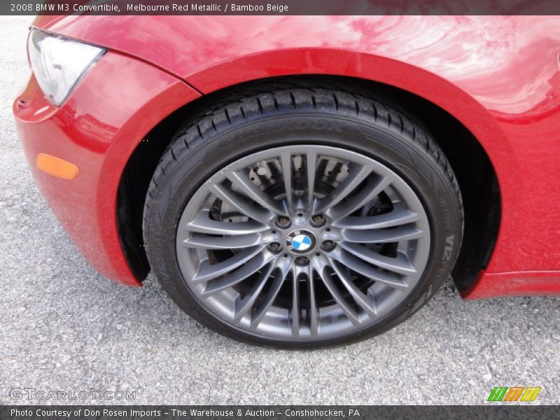 Melbourne Red Metallic / Bamboo Beige 2008 BMW M3 Convertible
