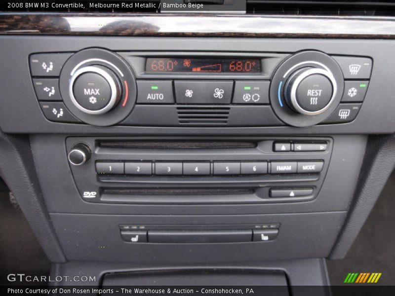 Melbourne Red Metallic / Bamboo Beige 2008 BMW M3 Convertible