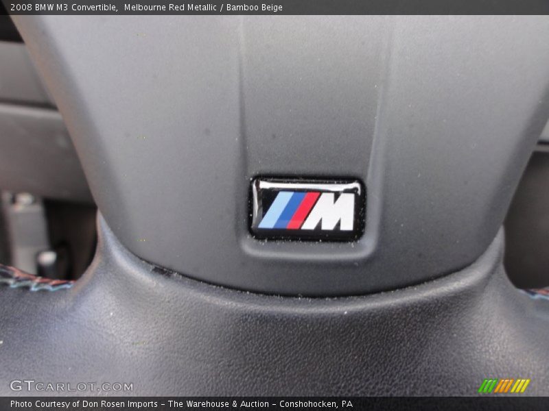 Melbourne Red Metallic / Bamboo Beige 2008 BMW M3 Convertible