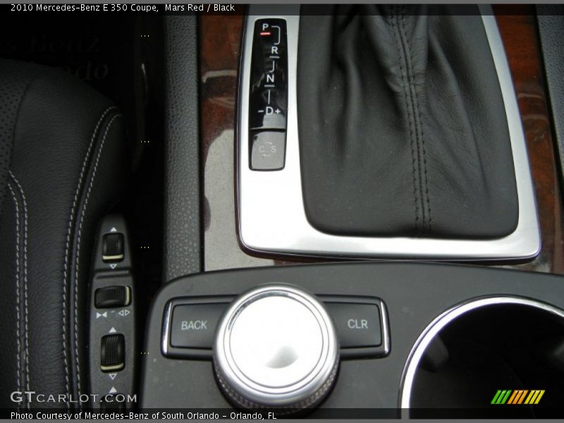 Mars Red / Black 2010 Mercedes-Benz E 350 Coupe