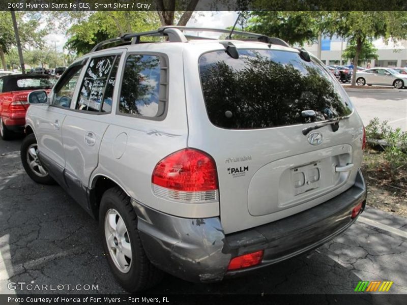 Smart Silver / Gray 2005 Hyundai Santa Fe GLS