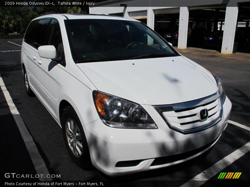 Taffeta White / Ivory 2009 Honda Odyssey EX-L