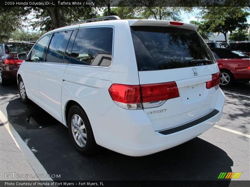 Taffeta White / Ivory 2009 Honda Odyssey EX-L