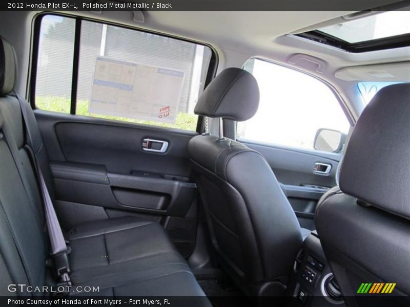 Polished Metal Metallic / Black 2012 Honda Pilot EX-L