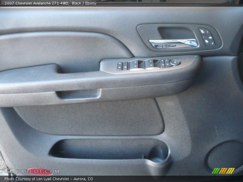 Black / Ebony 2007 Chevrolet Avalanche Z71 4WD